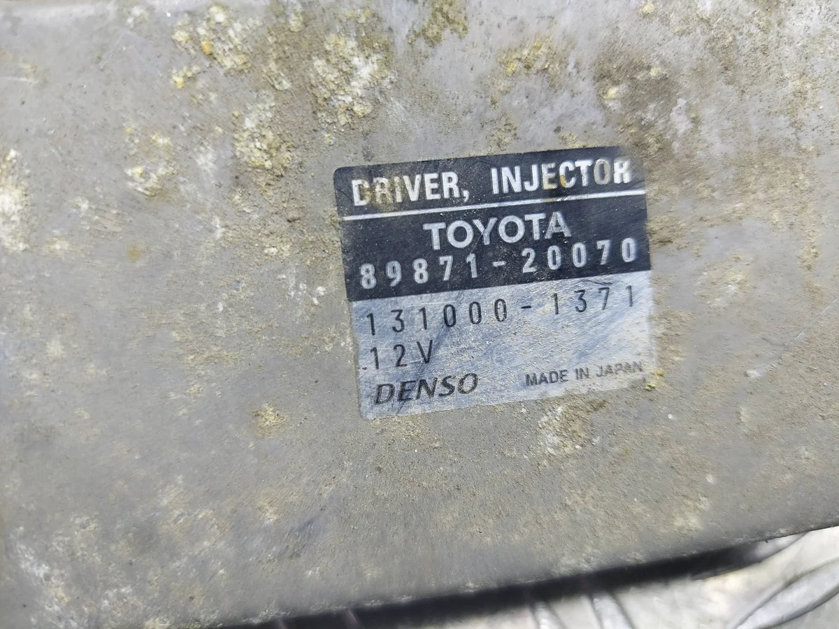 Steuergerät Einspritzung Toyota Avensis T25 89871-20070 image 3