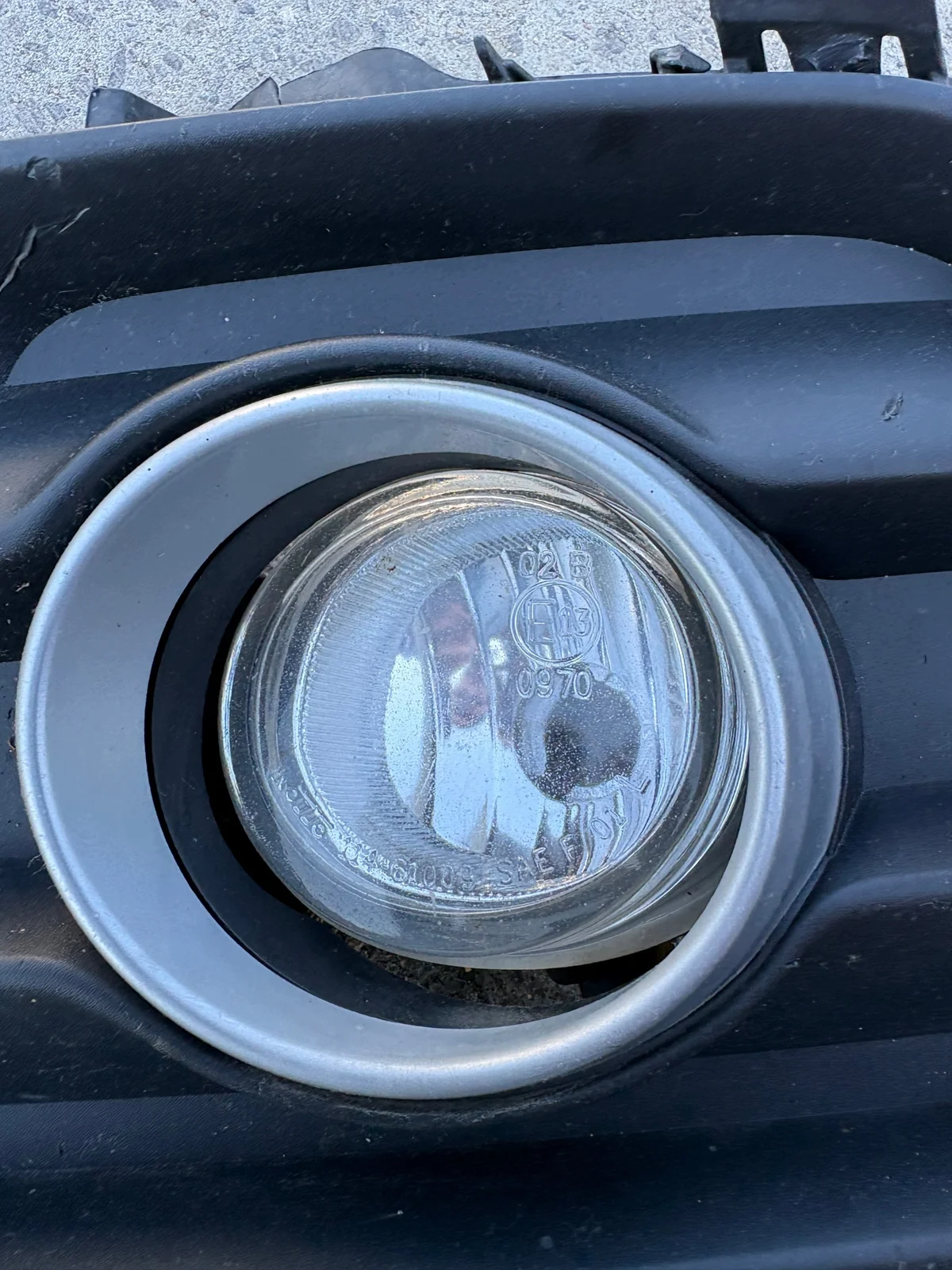 Mazda 5 Nebelscheinwerfer Links Gitter image 4