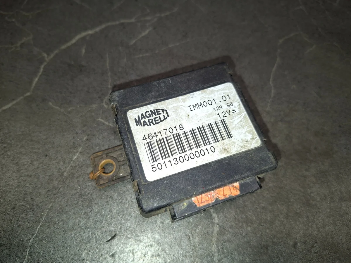 Wegfahrsperre Modul Lancia Ypsilon 1.2 46417018