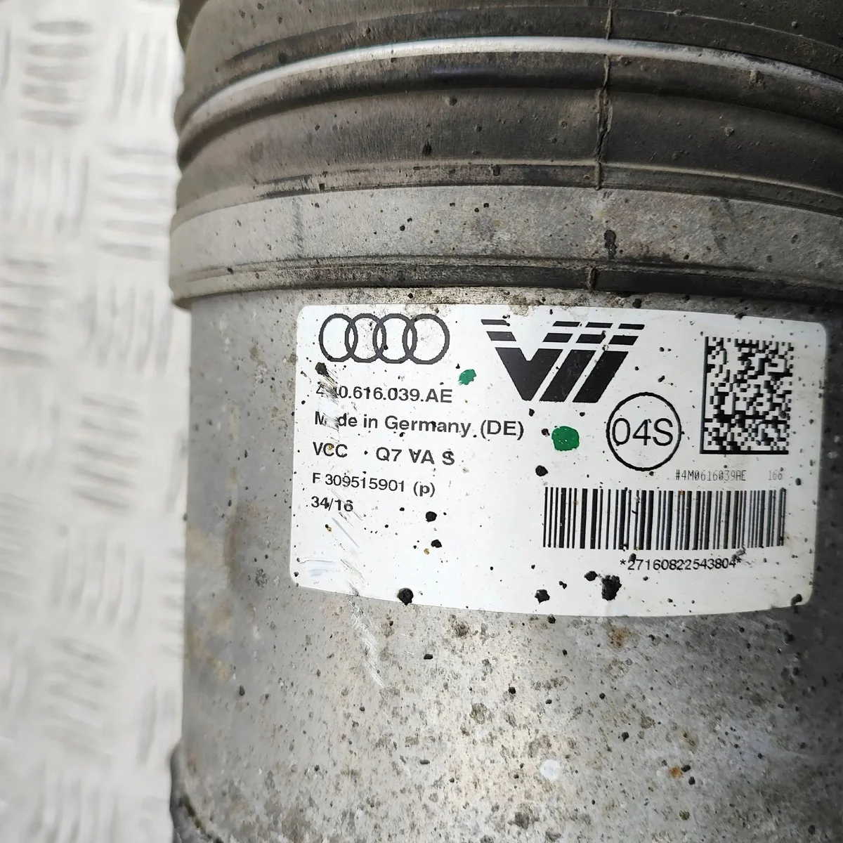 Audi Q7 Stoßdämpfer vorne links 4M0413037F AUDQ716-35106850DAL image 6