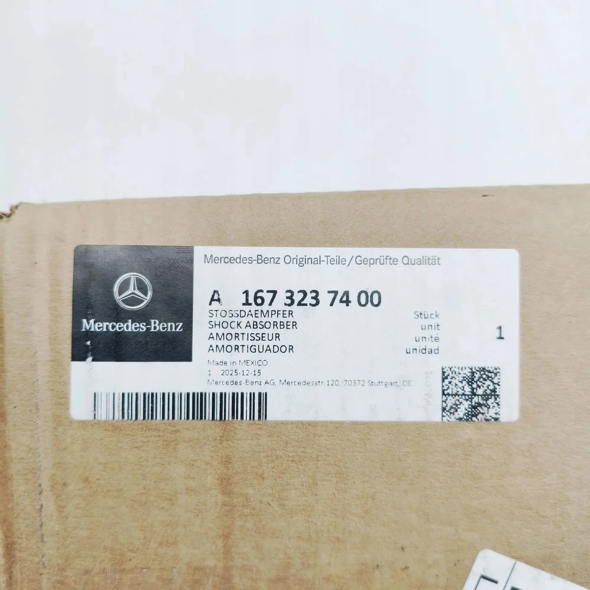Mercedes-Benz GLE (W167) Stoßdämpfer vorne rechts A1673237400 image 7