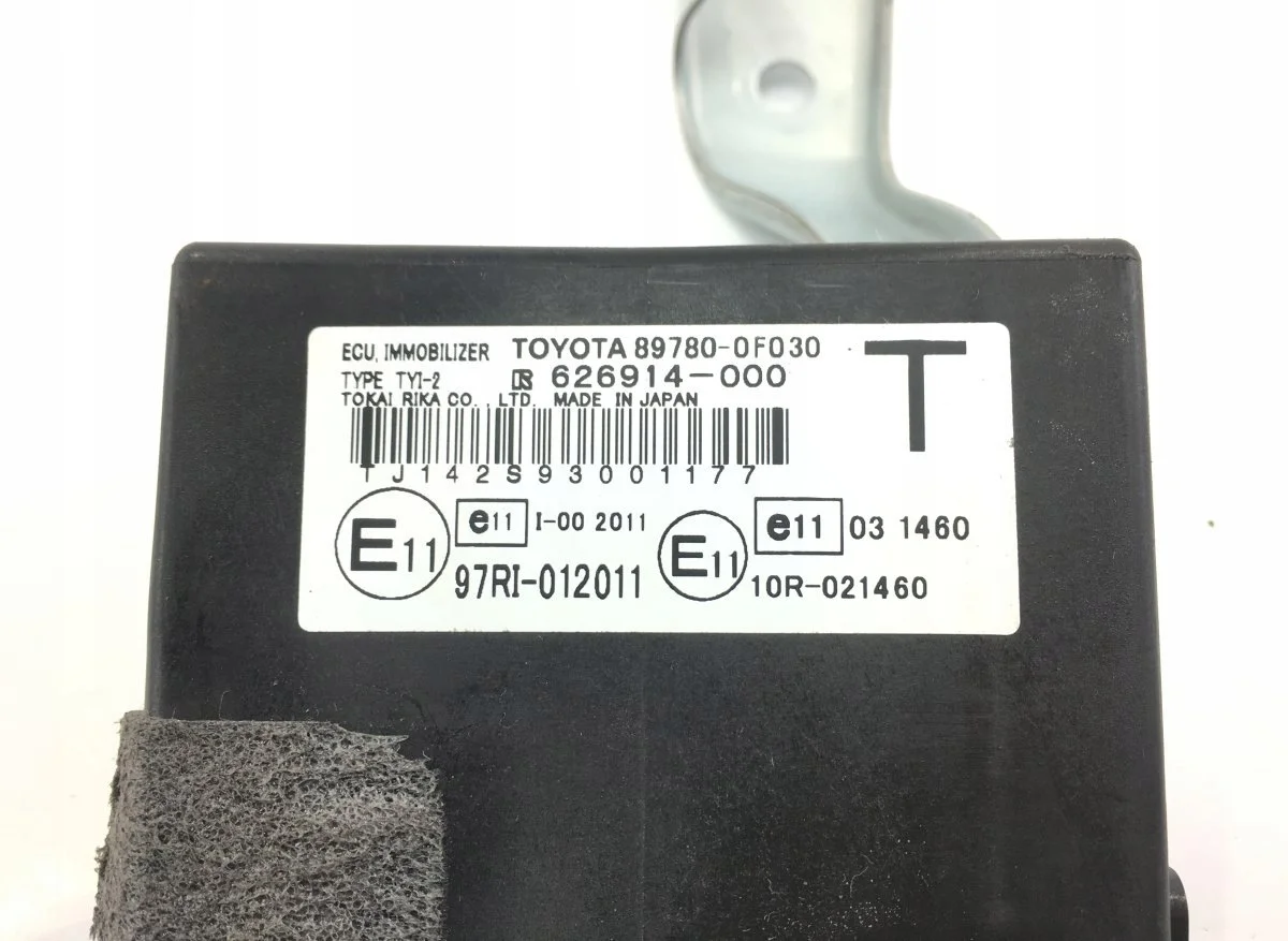 Módulo Imobilizador Toyota Verso 897800F030 image 3