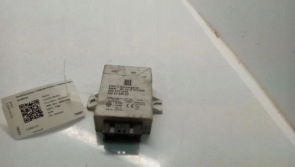 Modul BMW 5 E39 61358374945 Gebraucht