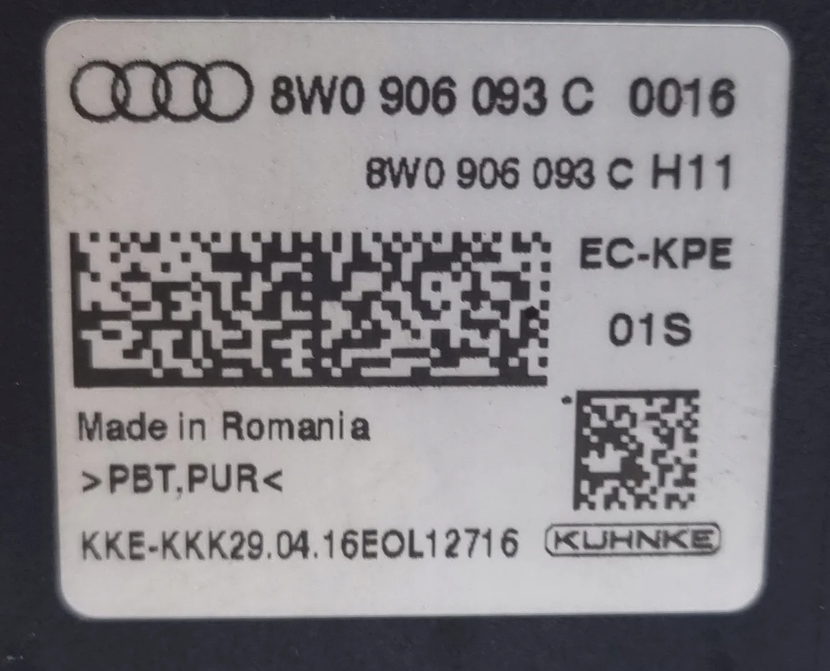 Unidade de comando bomba combustível Audi A4 B9 8W0906093C image 6