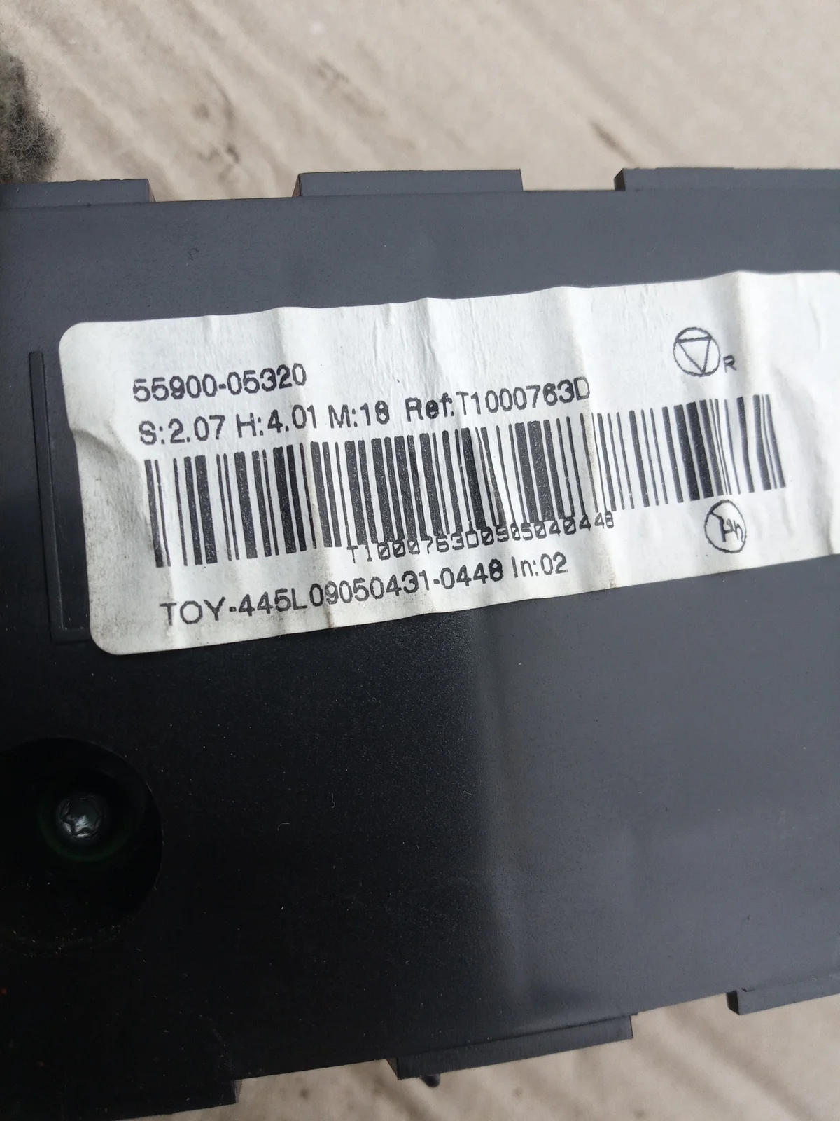 Toyota Avensis T27 Panel Climatización 55900-05320 image 6