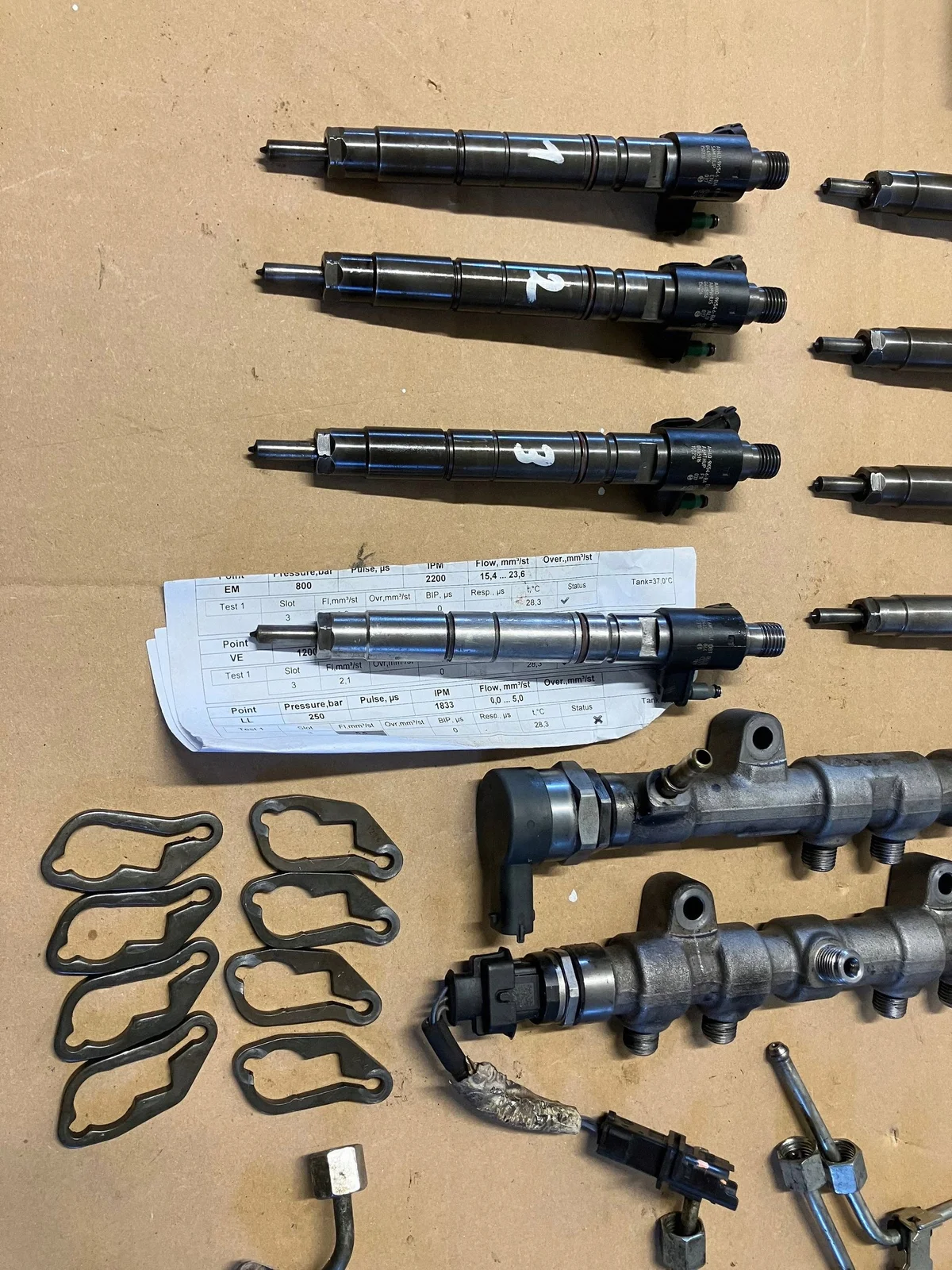 Land Rover L405 Injector Set 0445010627 image 4