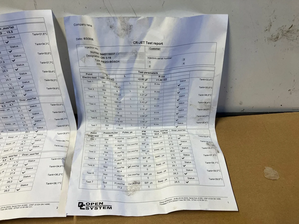Land Rover L405 Injector Set 0445010627 image 8