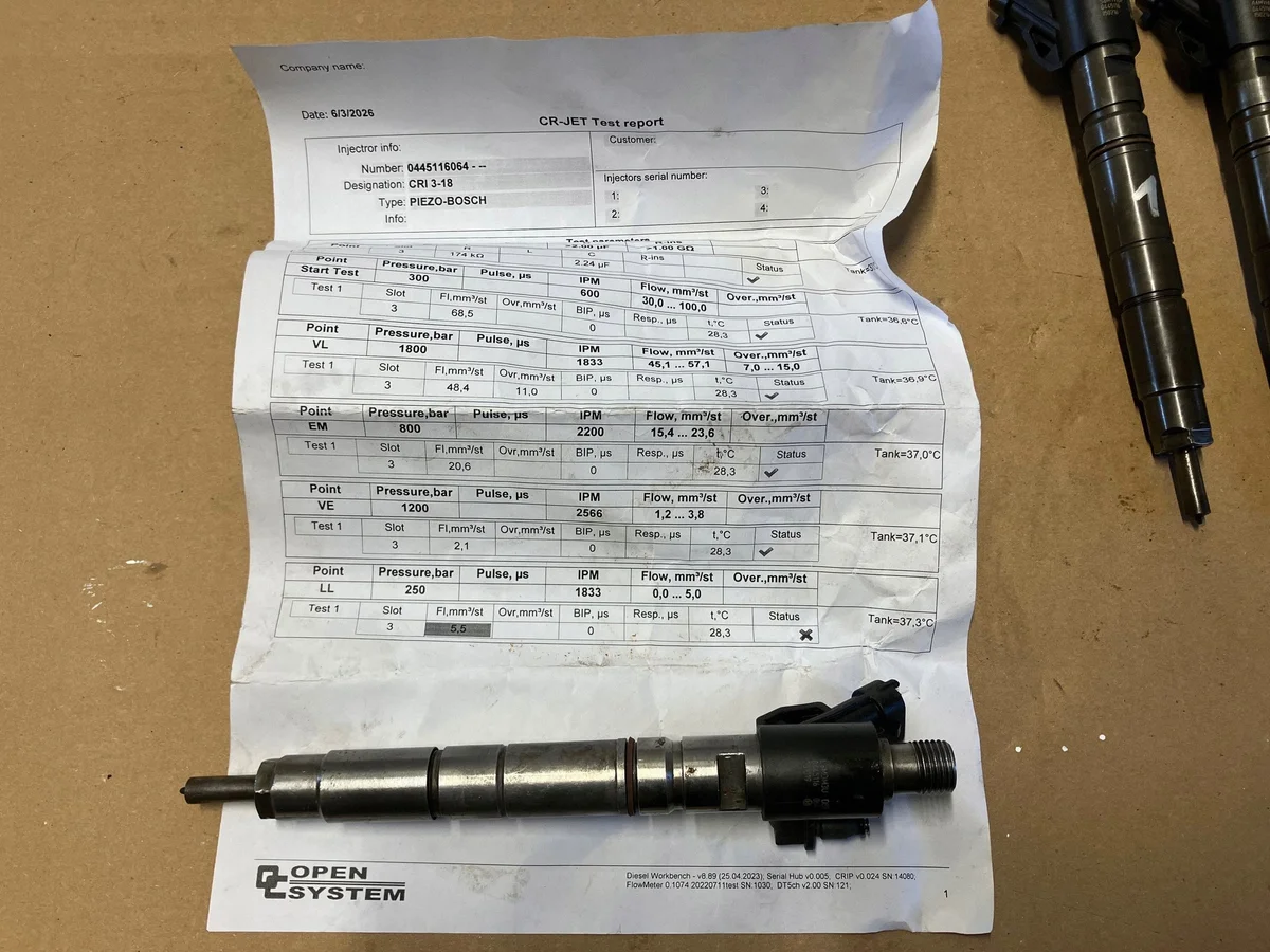 Land Rover L405 Injector Set 0445010627 image 9