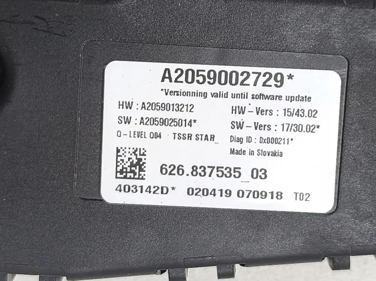 Schiebedach-Stellmotor Mercedes C W205 A2059002729 thumbnail 6