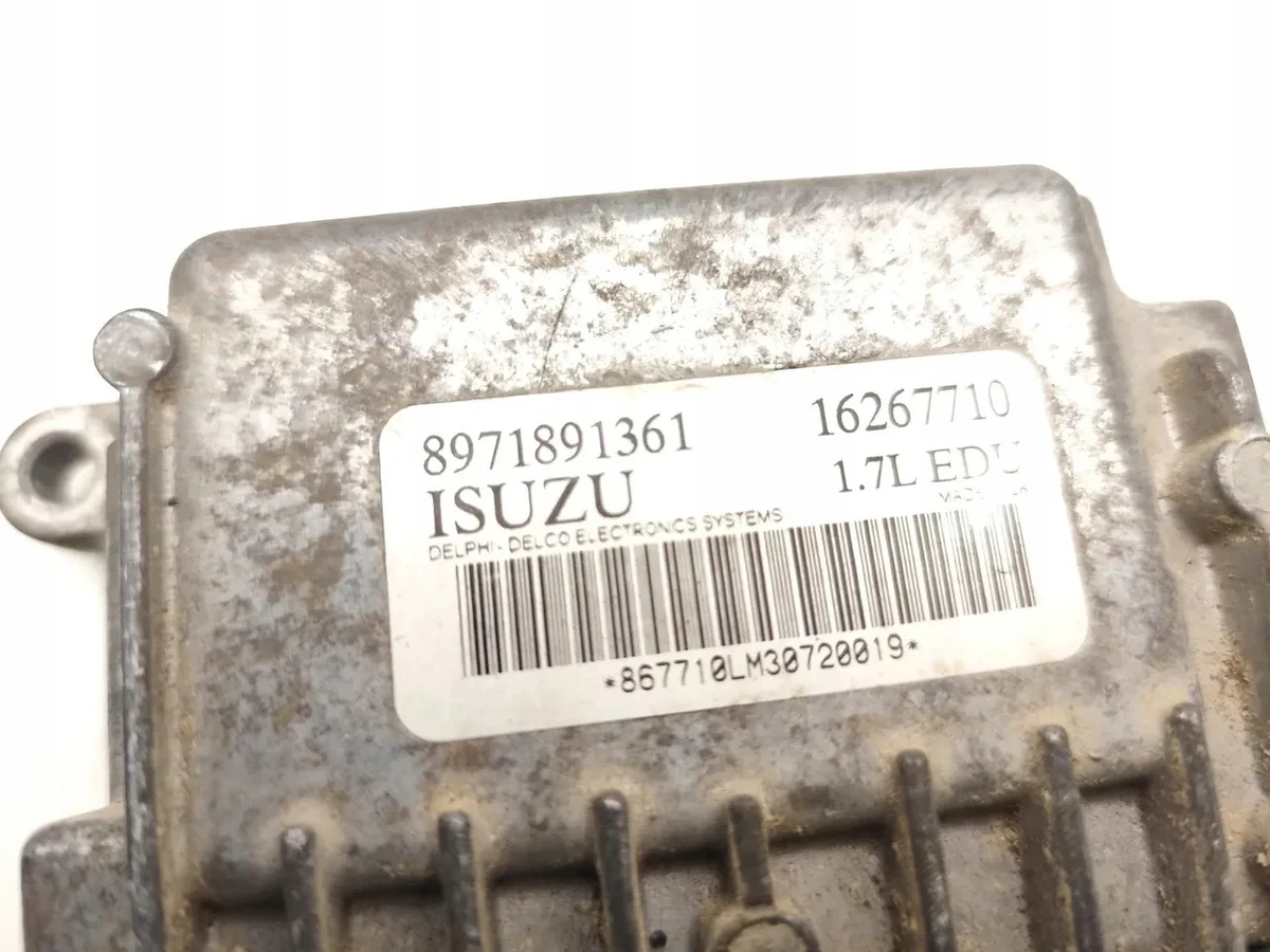 Opel Astra G II ohjausyksikkö 8971891361 image 7