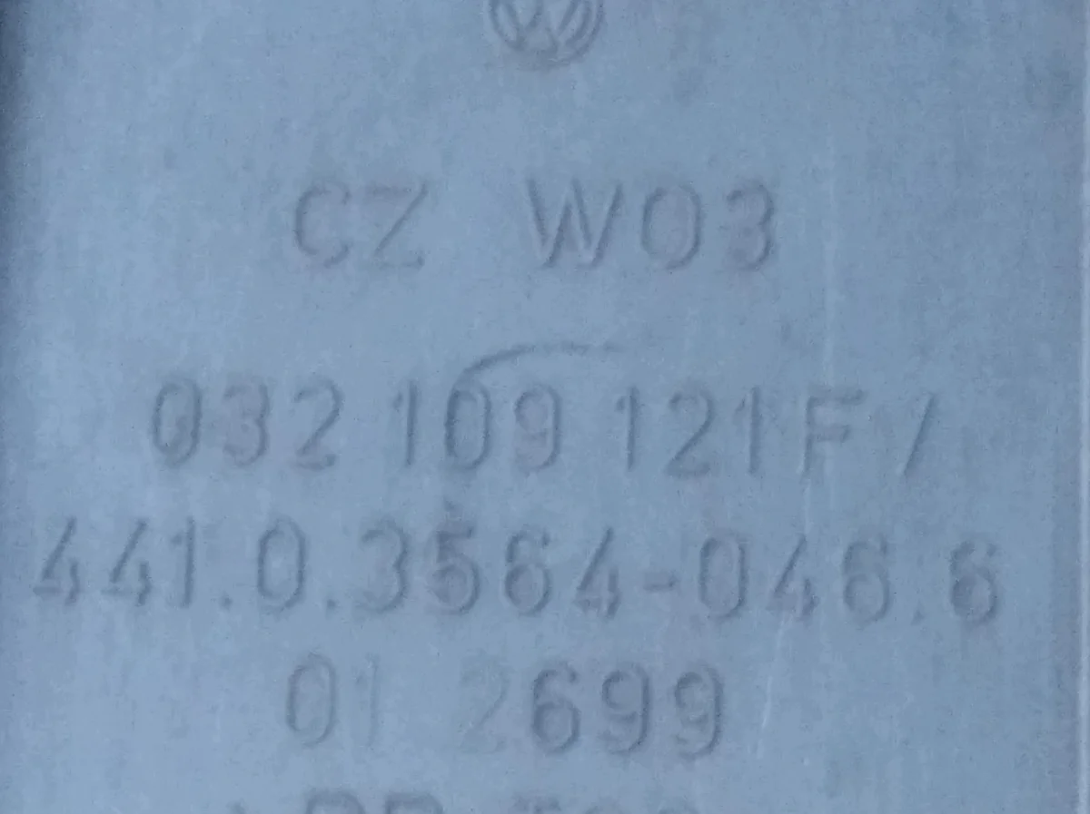 Tandriemkap VW Seat 1.4B 8V Gebruikt image 5