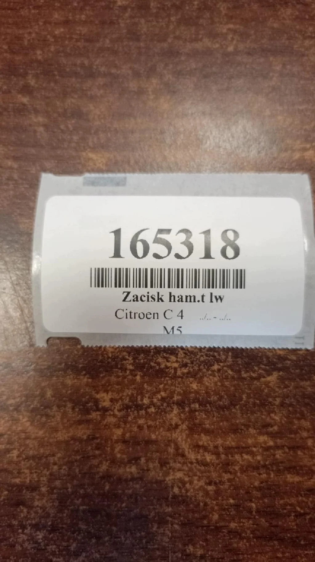 Citroen C4 1.6 HDI Bremssattel links hinten image 8