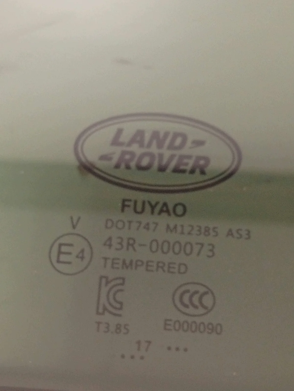Vidro Porta Traseira Esquerda Range Rover Evoque II K8D2-29601 image 5