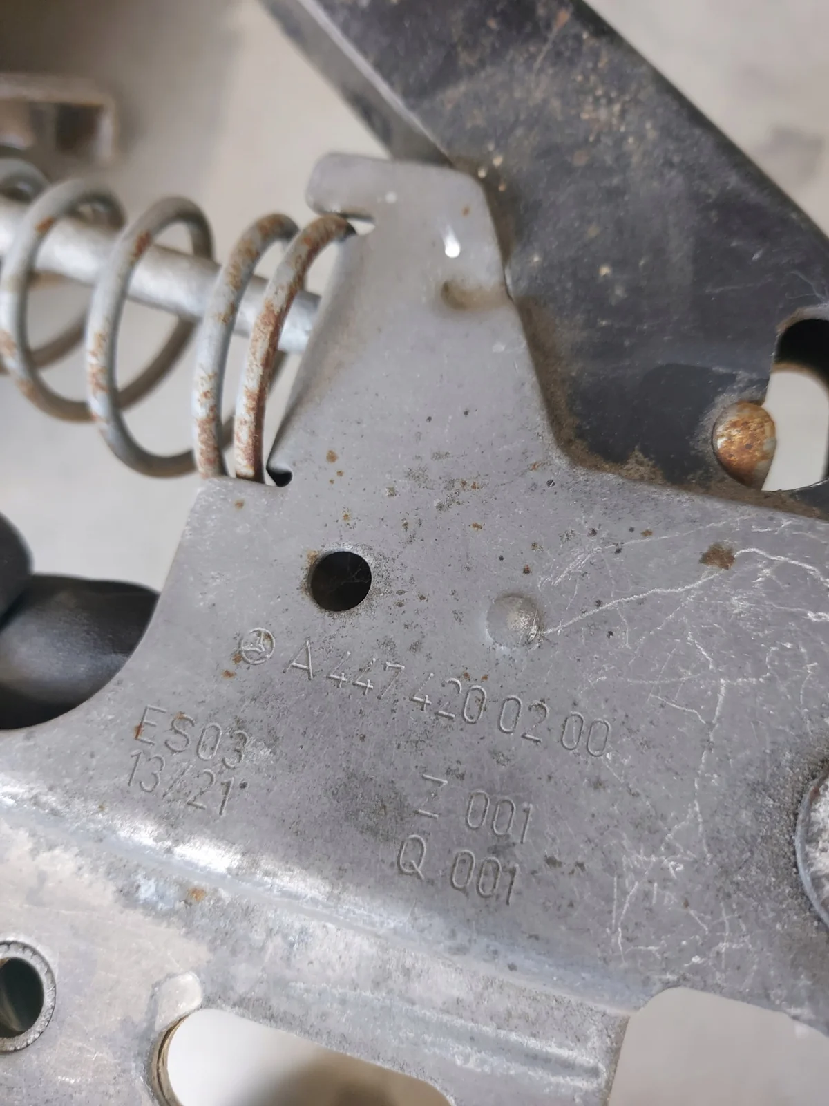 Handremmechanisme Mercedes Vito W447 image 3