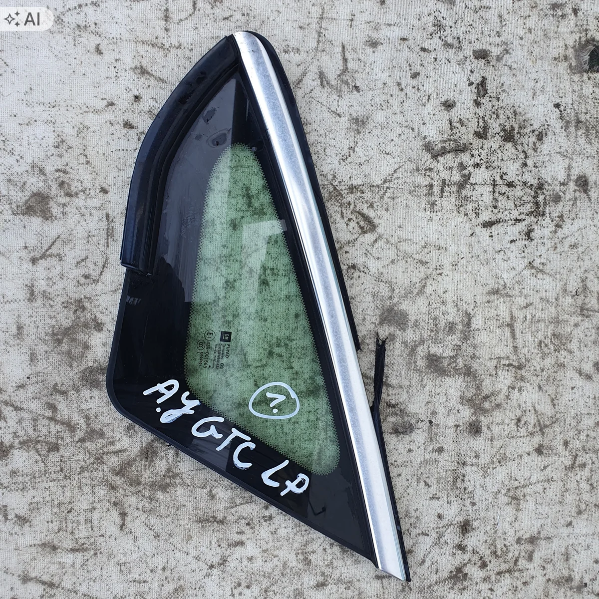 Vidro Triângulo Opel Astra J GTC Esquerdo