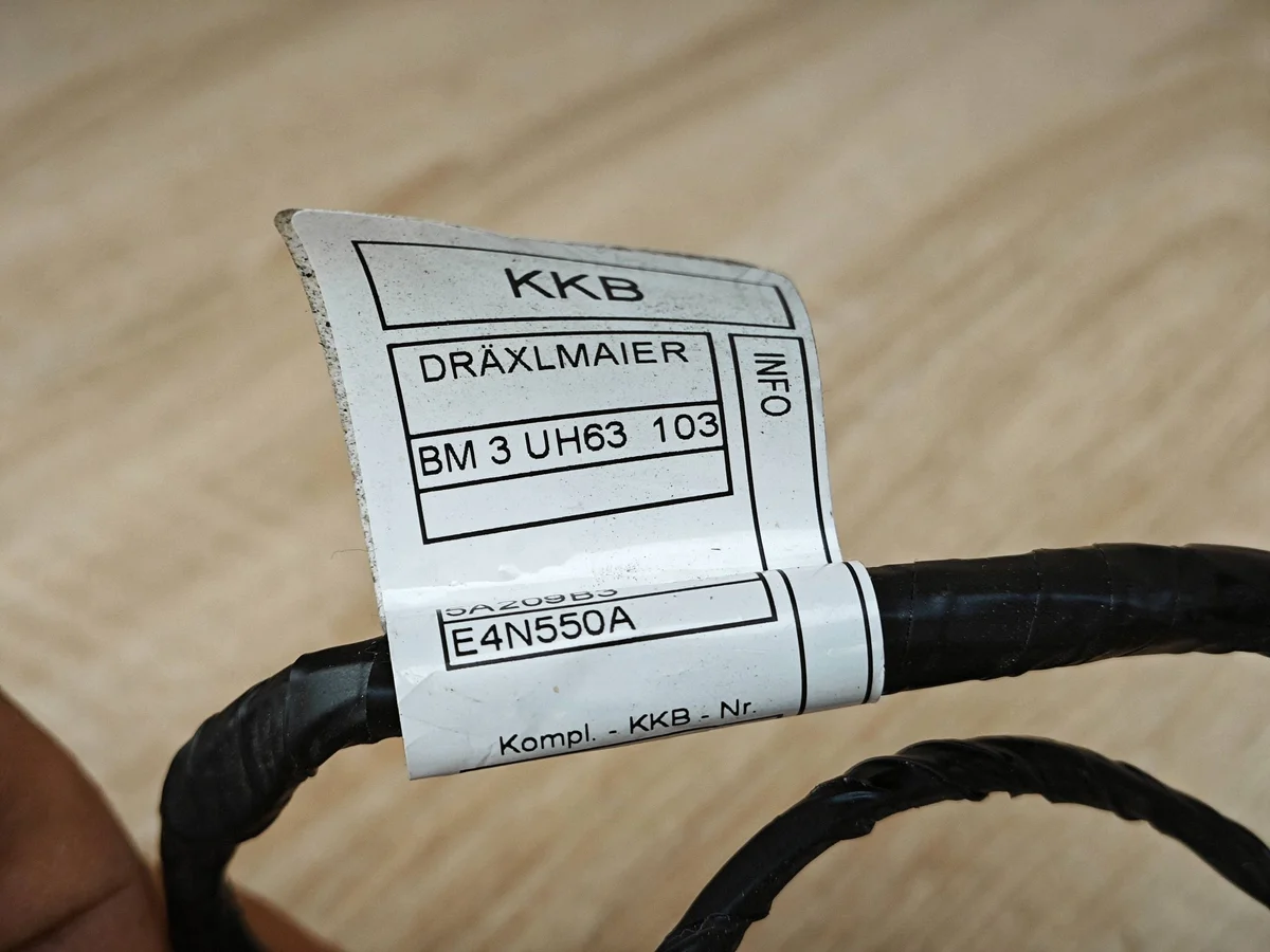 BMW X4 G02 LCI PDC Sensor Kabelbaum 5A209B3 image 6