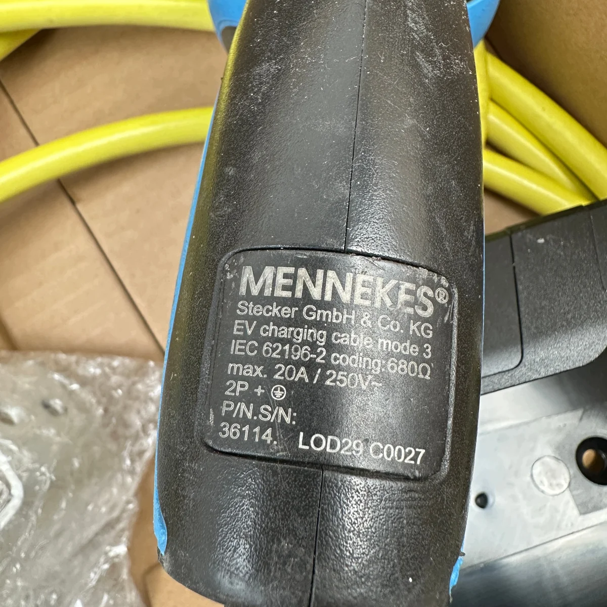 Mennekes Laadkabel EV Type 2 36114 image 3