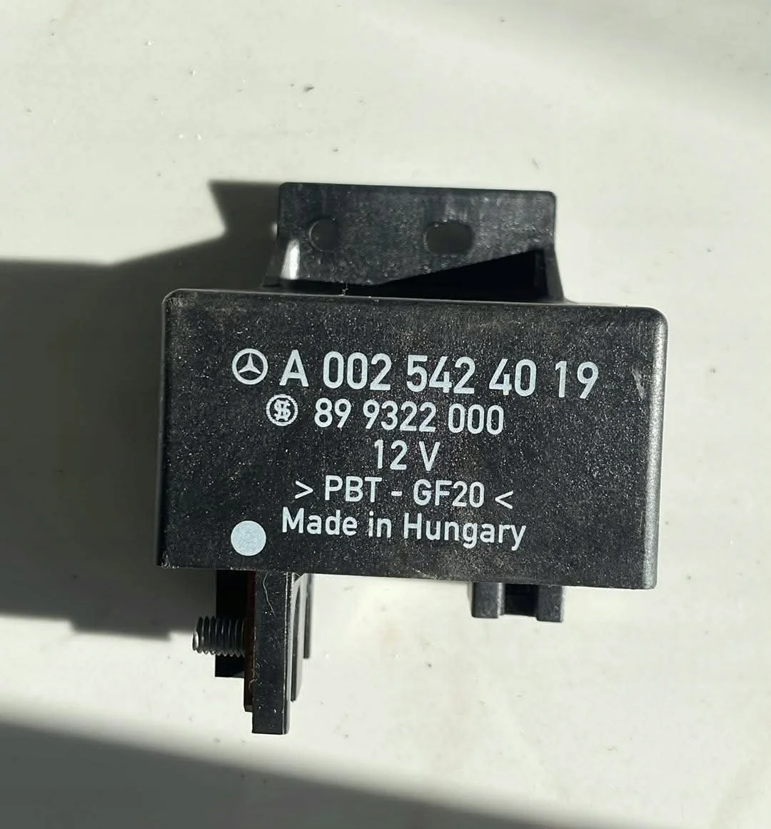 Relè Candele Mercedes A0025424019 Usato