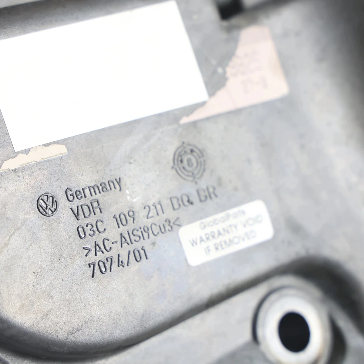 Kamremmskåpa VW Golf 1.4 TSI CAXA 03C109210BF image 8