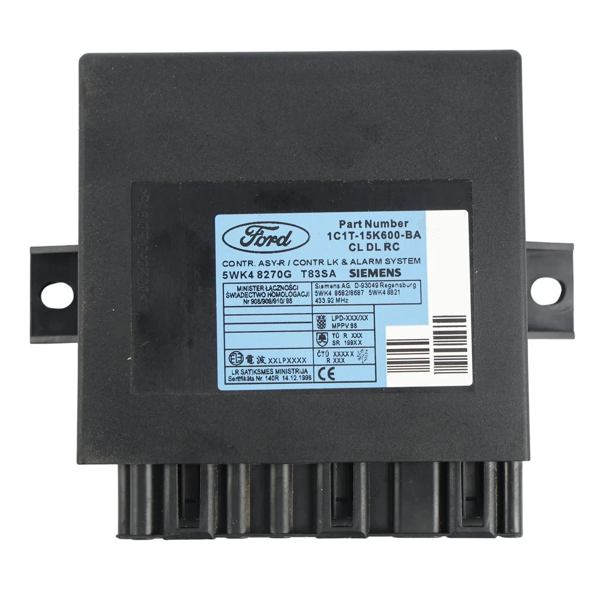 Módulo Cierre Centralizado Ford Transit 1C1T-15K600-BA 4042409 image 5
