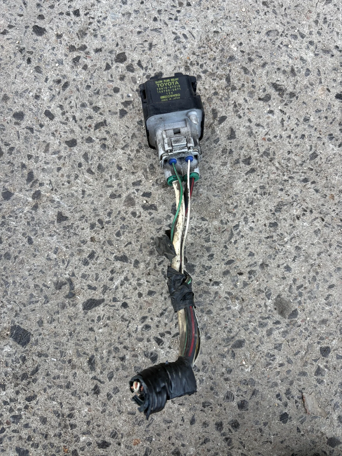 Toyota Corolla Verso Glow Plug Relay 2.0 D4D
