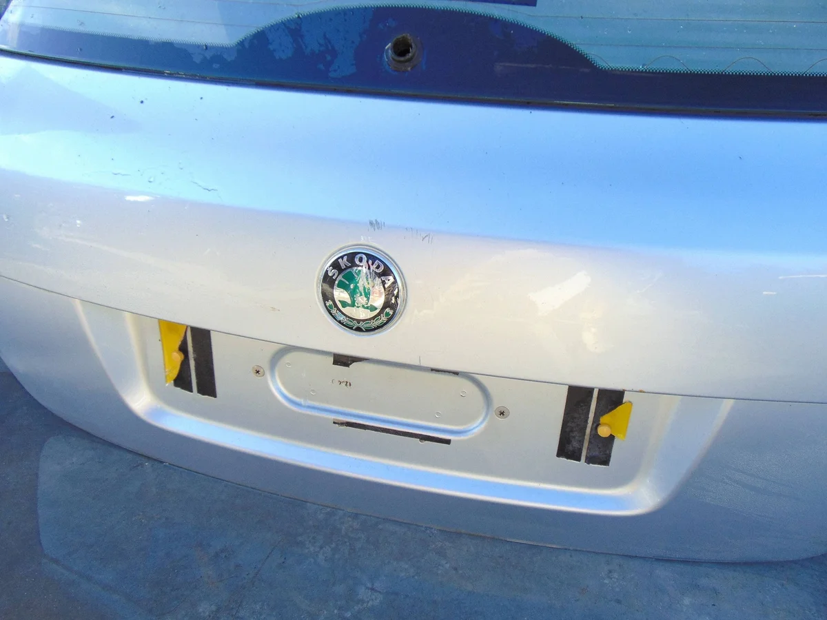 Skoda Fabia 2 Achterklep LA7W Zilver image 5