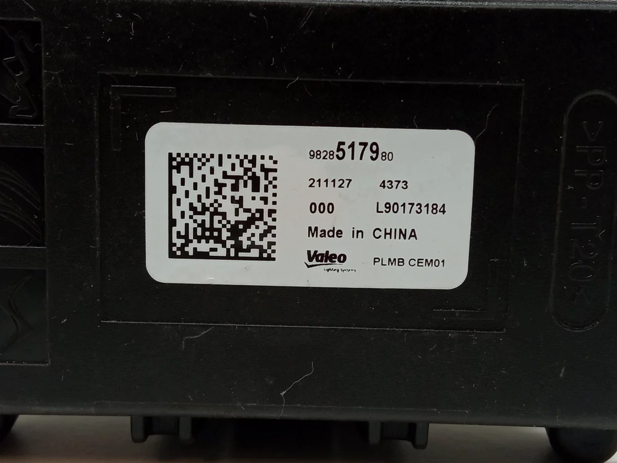 Modul Beleuchtung 9828517980 Peugeot 208 II thumbnail 4