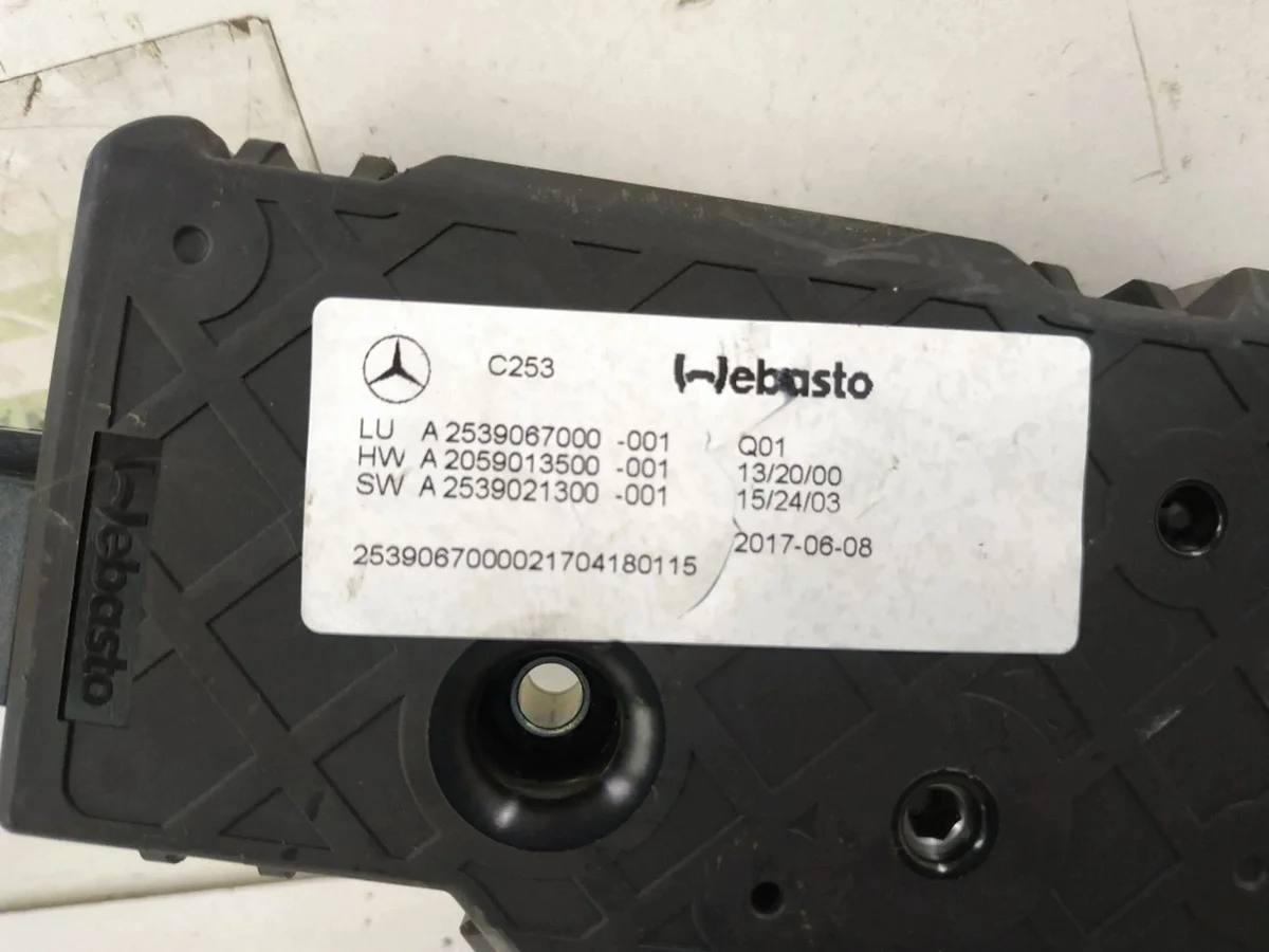 Schiebedachmotor Mercedes GLC C253 A2539067000 thumbnail 1