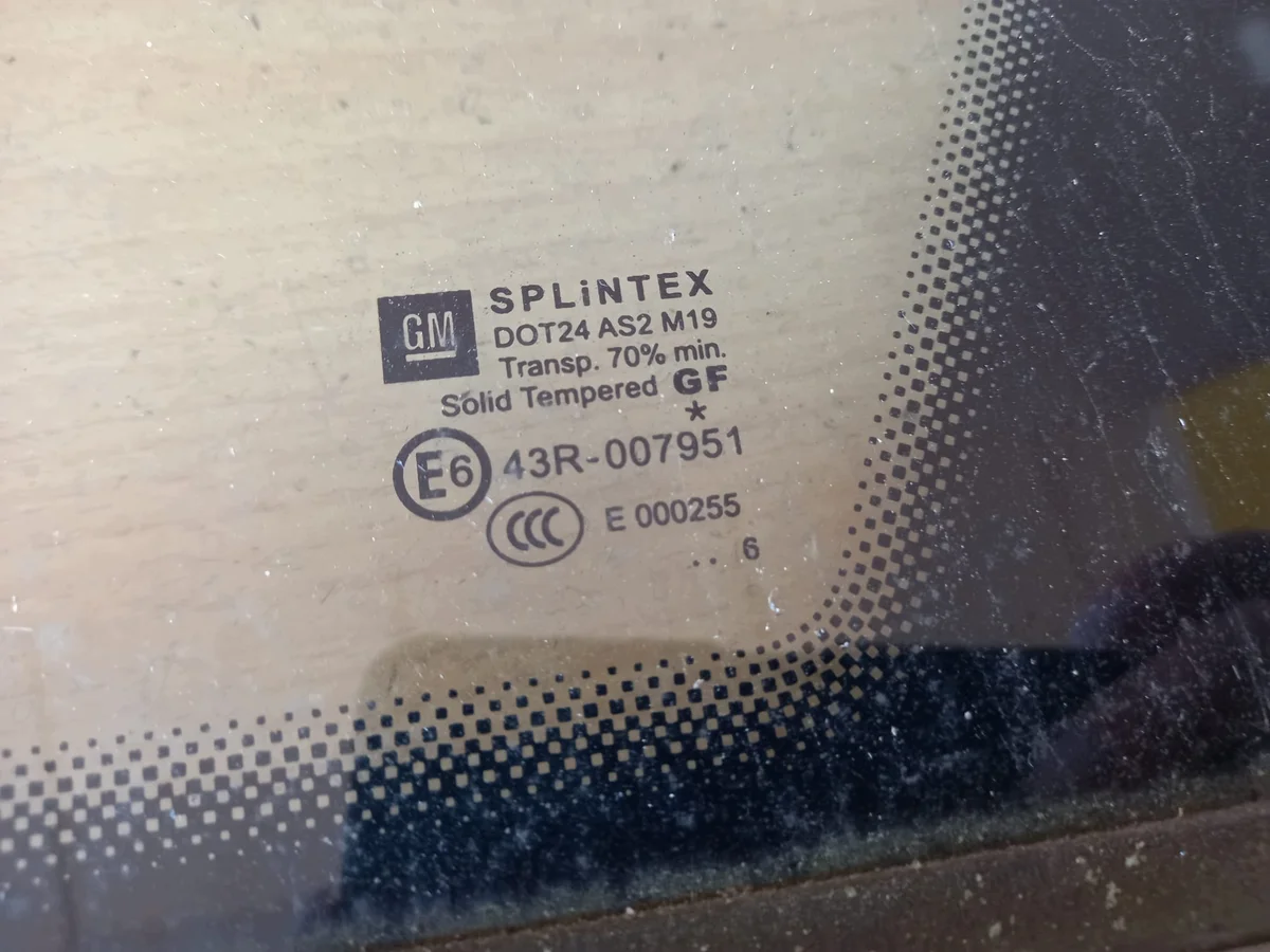 Opel Zafira B Triángulo Ventanilla Izq/Der image 6