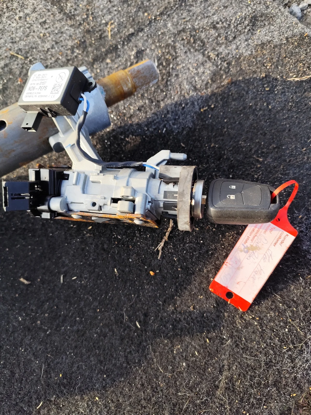Opel Astra J stuurkolom 39011452 image 3