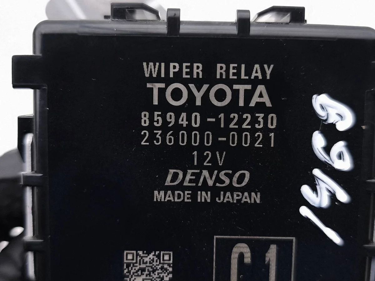 Toyota Corolla E210 Wiper Relay 8594012230 image 6