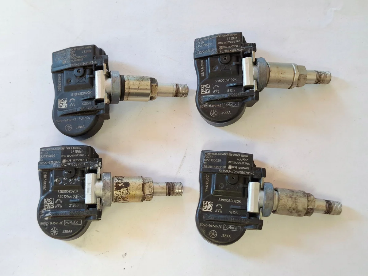 4x TPMS Sensor 8G92-1A159-AE Ford S-MAX I thumbnail 1
