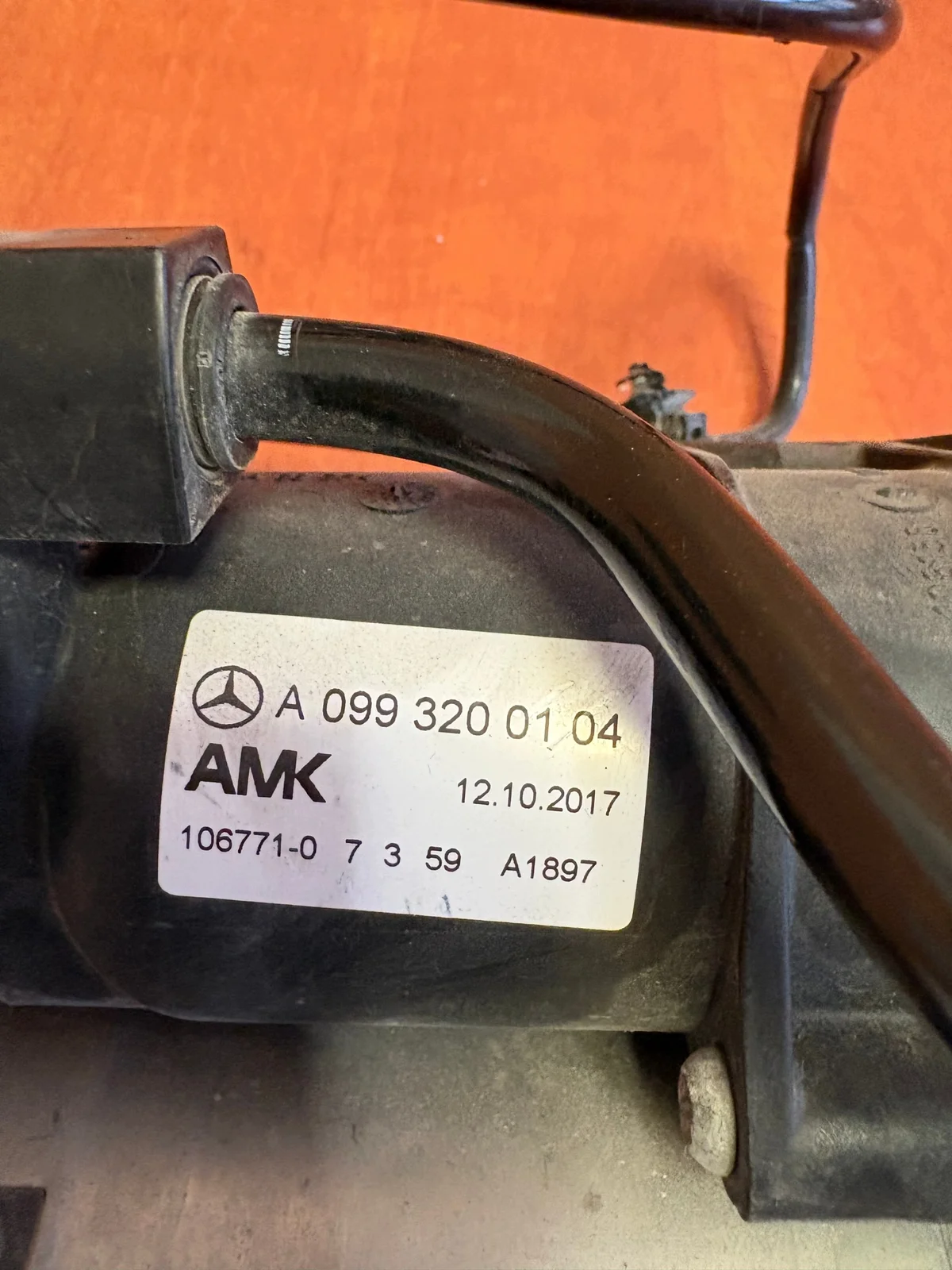 Mercedes W217 W222 Airmatic Fahrwerkskompressor 0993200104