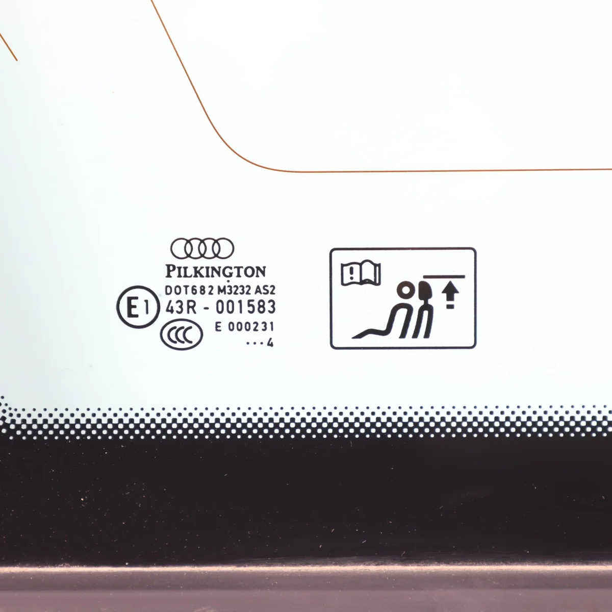Audi A4 B8 Seitenfenster Grün Links Hinten thumbnail 7