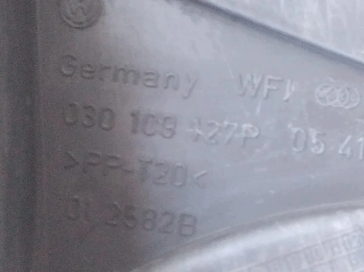 VW Golf 3 Polo 6N 1.4 Zahnriemenabdeckung image 3