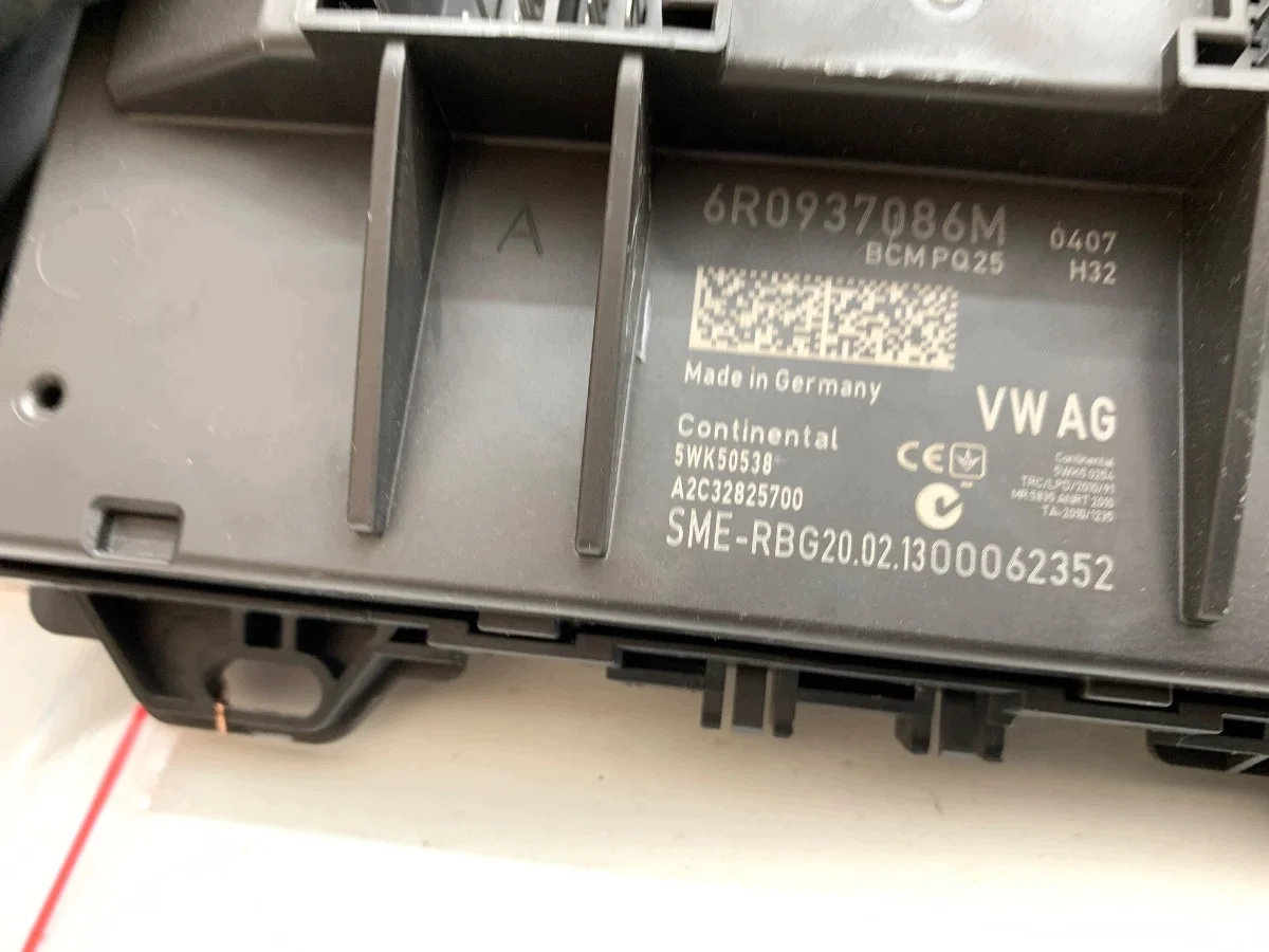 Komfortmodul Skoda Rapid 6R0937086M Steuergerät 6R0937086M image 5