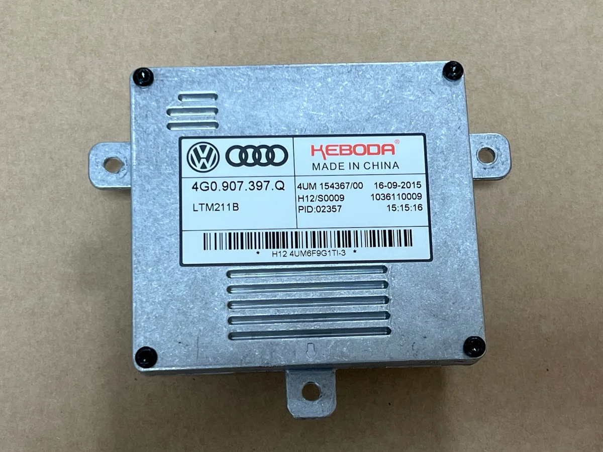 Valojen ohjainyksikkö Audi 4G0907397Q