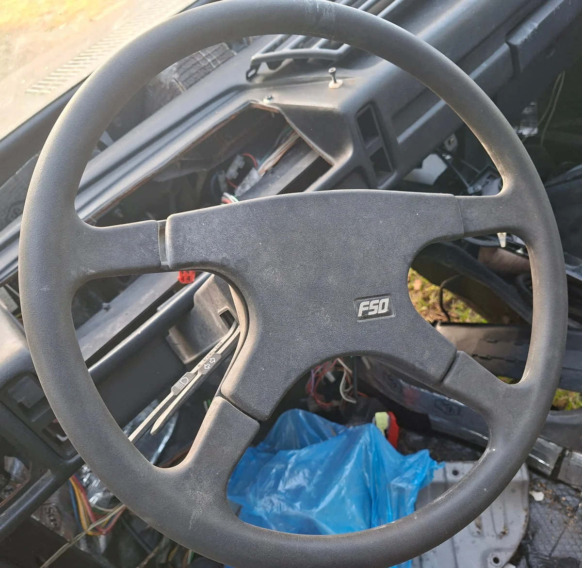 Volant Polonez Caro, grand cannelure