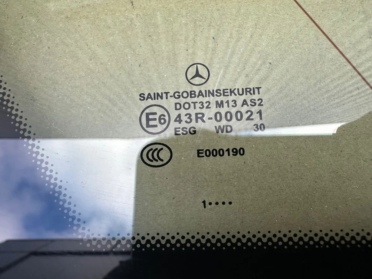 Vidro Mercedes Classe E W212 Kombi Esquerdo Traseiro image 6