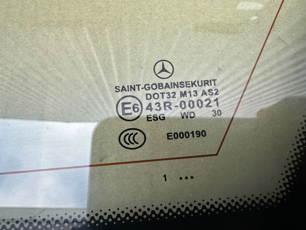 Mercedes W212 Kombi Scheibe Rechts Hinten image 5