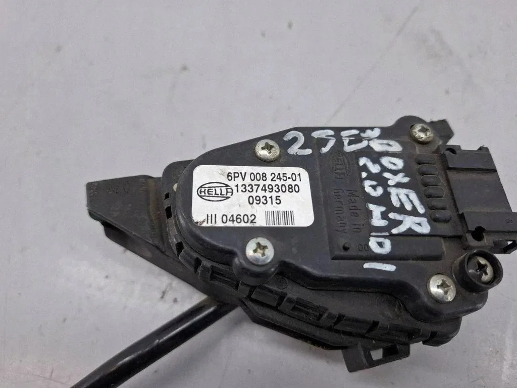 Pédale d'accélérateur Peugeot Boxer 1337493080 image 3