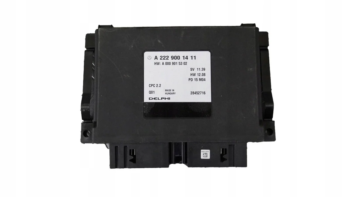 Styrenhet A2229001411 Mercedes S350CDI W222