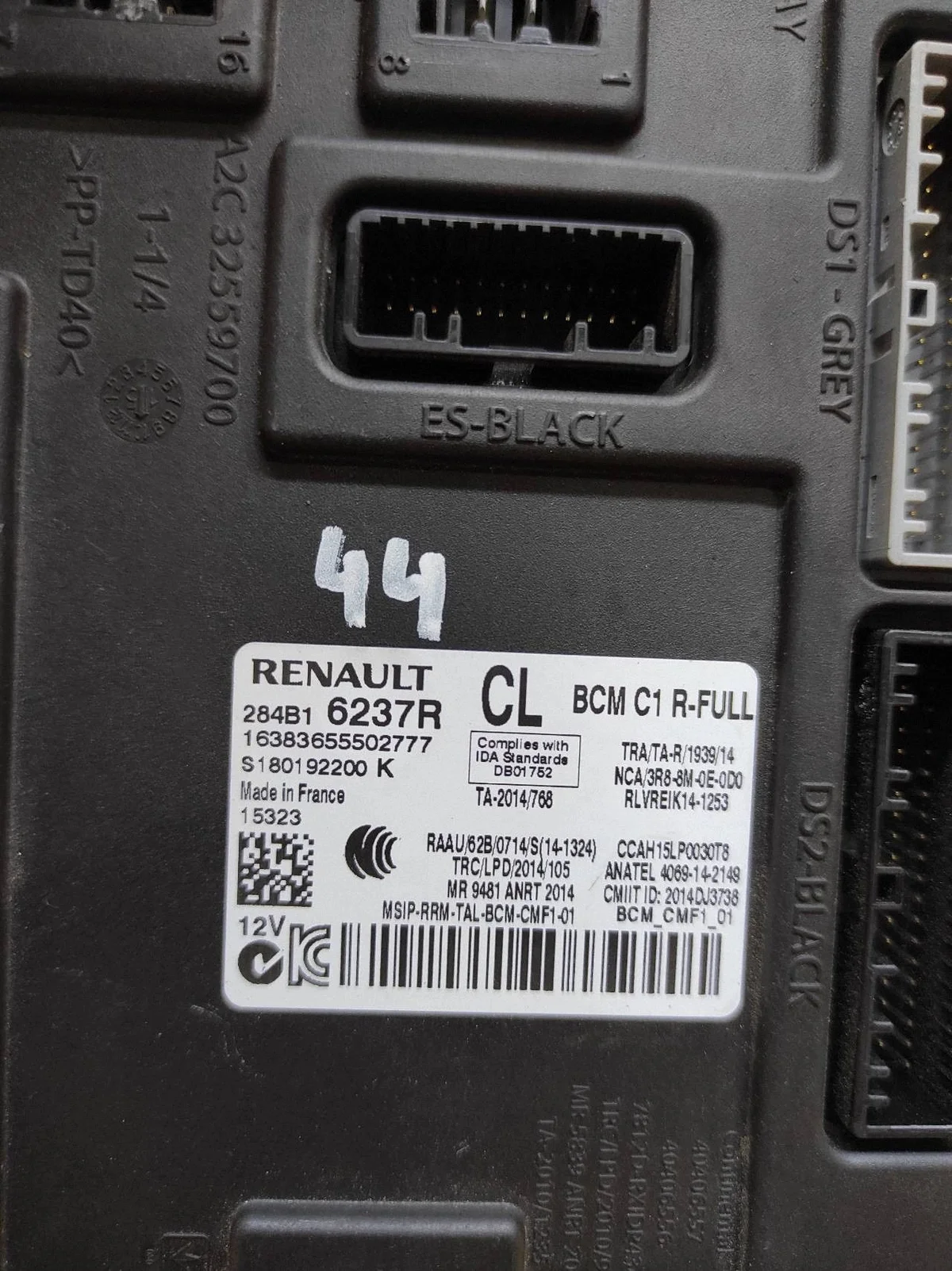 Renault Espace V Modul BCM 284B16237R thumbnail 3