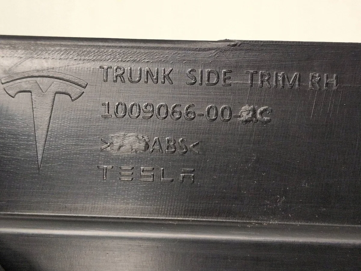 Abdeckung Reserveradmulde Tesla Model S 100906600 image 6