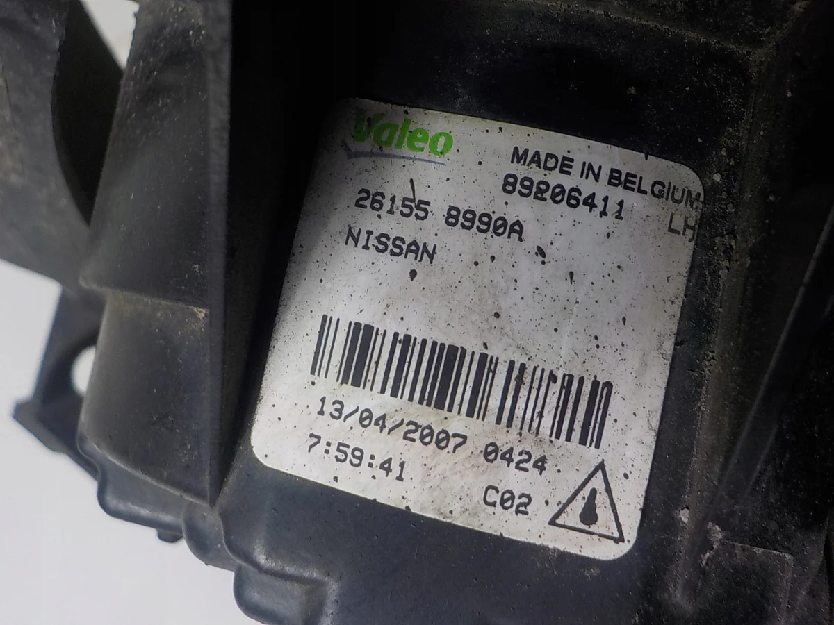 Nissan Qashqai J10 Scheinwerfer Links Vorne thumbnail 6