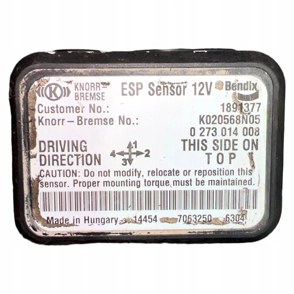 Scania 1891377 ESP Sensor thumbnail 1