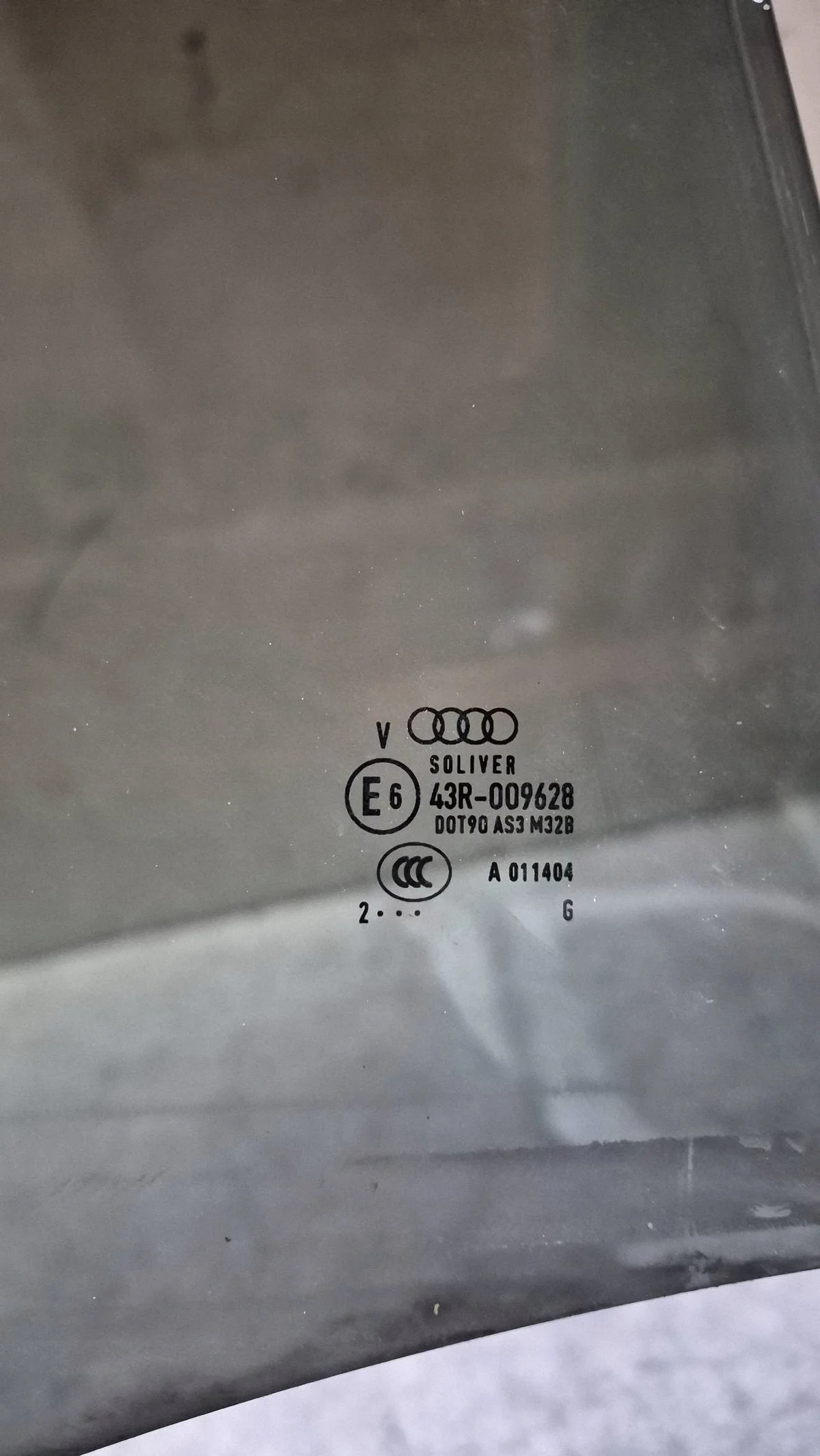 Fenster Tür Rechts Hinten Audi A4 B8 Kombi image 5