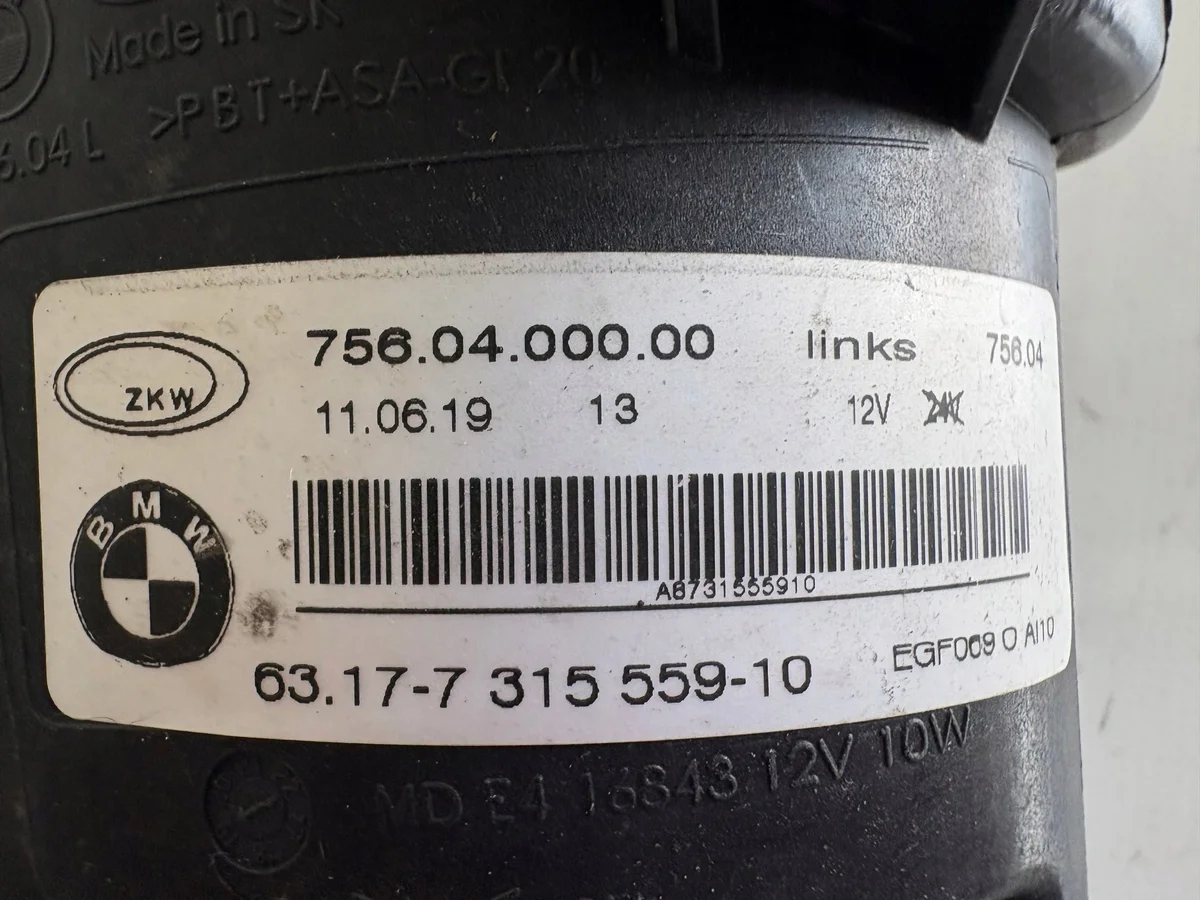 BMW F20 F30 Halogen LED 7560400000 image 5