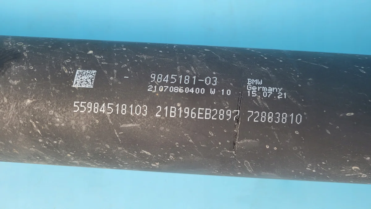 Driveshaft BMW X6 G06 3.0 Diesel 9845181