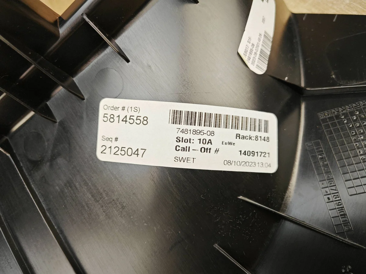 Abdeckung B-Säule Kofferraum Links BMW X4 G02 LCI 7473081 image 3